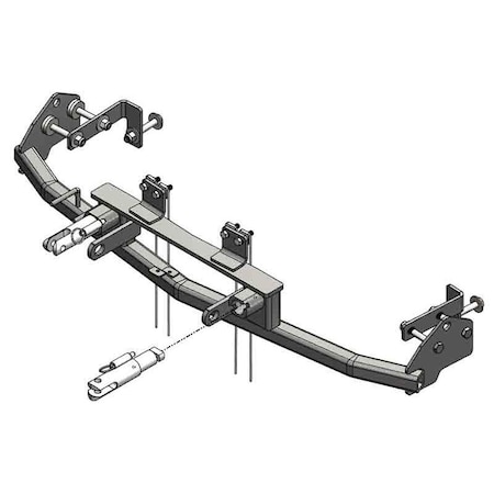 Blue Ox 2017-2020 FORD FUSION (INCLUDES HYBRID, SHUTTERS, & ADAPTIVE CRUISE CONTROL BASEPLATE BX2684